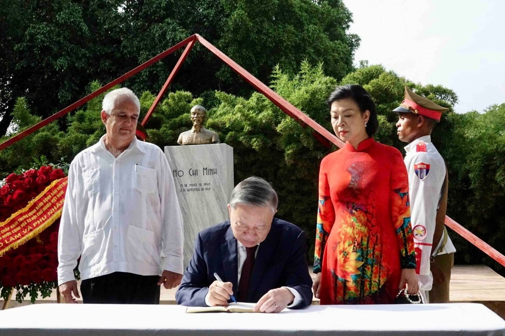 Tượng đài Chủ tịch Hồ Chí Minh giữa lòng Cuba: Biểu tượng sống mãi của tình hữu nghị son sắc, đậm tinh thần quốc tế- Ảnh 4.