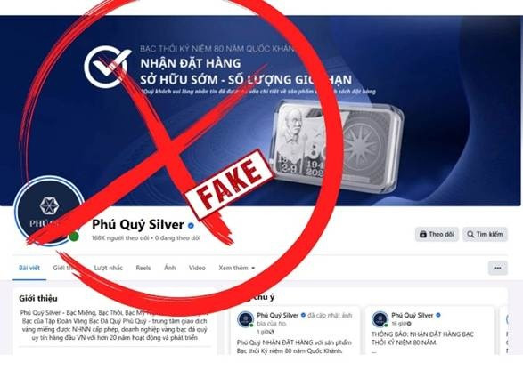 Công an phát cảnh báo khẩn về trang Facebook 'Phú Quý Silver'