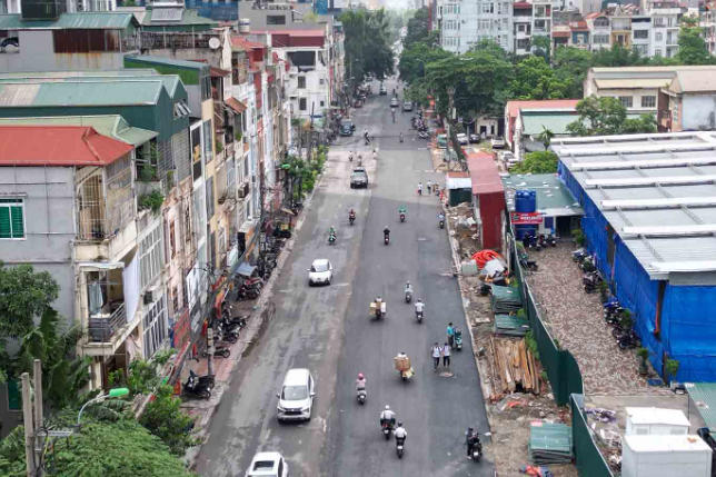 Dự án mở rộng cung đường hơn 1km 'cõng' 20 tòa chung cư tại Hà Nội lùi thời hạn hoàn thành- Ảnh 3.