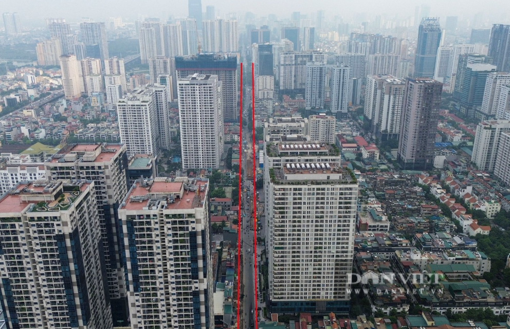 Dự án mở rộng cung đường hơn 1km 'cõng' 20 tòa chung cư tại Hà Nội lùi thời hạn hoàn thành- Ảnh 1.