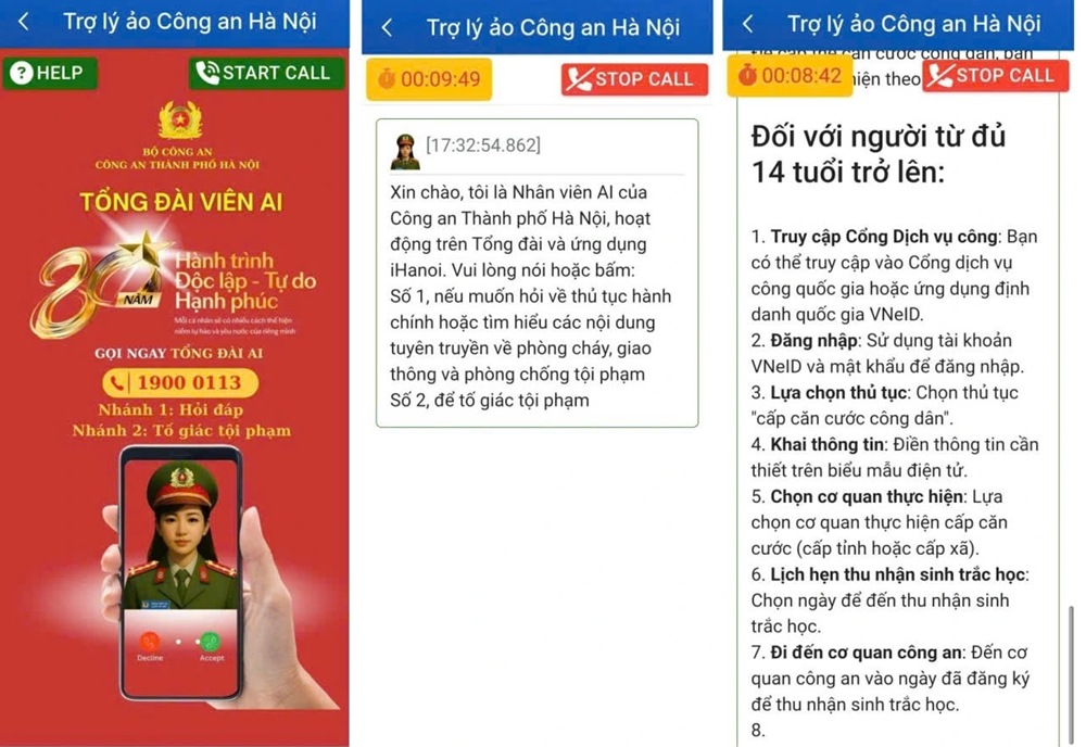 Chính thức trình làng ‘trợ lý AI’ ngành Công an: Hỗ trợ thủ tục, tố giác tội phạm 24/7 - ảnh 3
