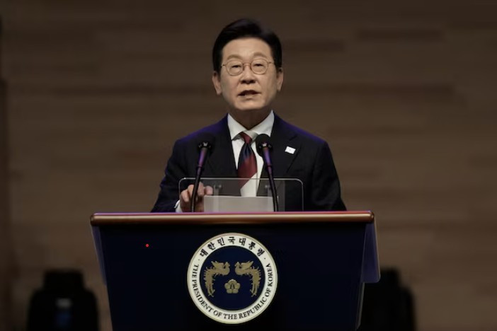 Tổng thống Hàn Quốc Lee Jae Myung. (Ảnh: Reuters) han-quoc.jpg