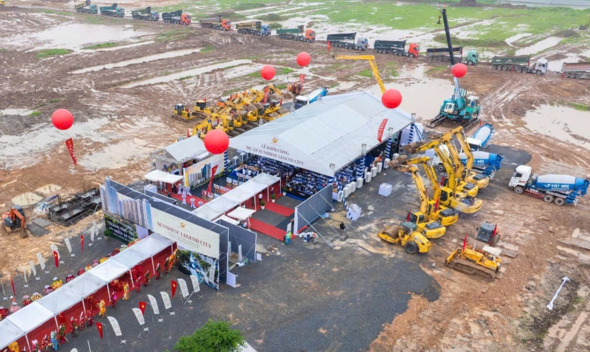 Tập đoàn Sunshine khởi công hai dự án hơn 3 tỷ USD trong ngày 19/8, hiện thực hóa chiến lược 20.000 căn hộ cao cấp giá hợp lý