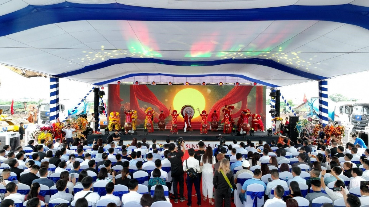 Tập đoàn Sunshine khởi công hai dự án hơn 3 tỷ USD trong ngày 19/8, hiện thực hóa chiến lược 20.000 căn hộ cao cấp giá hợp lý