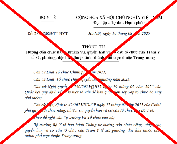 Bộ Y tế phát cảnh báo quan trọng - ảnh 1