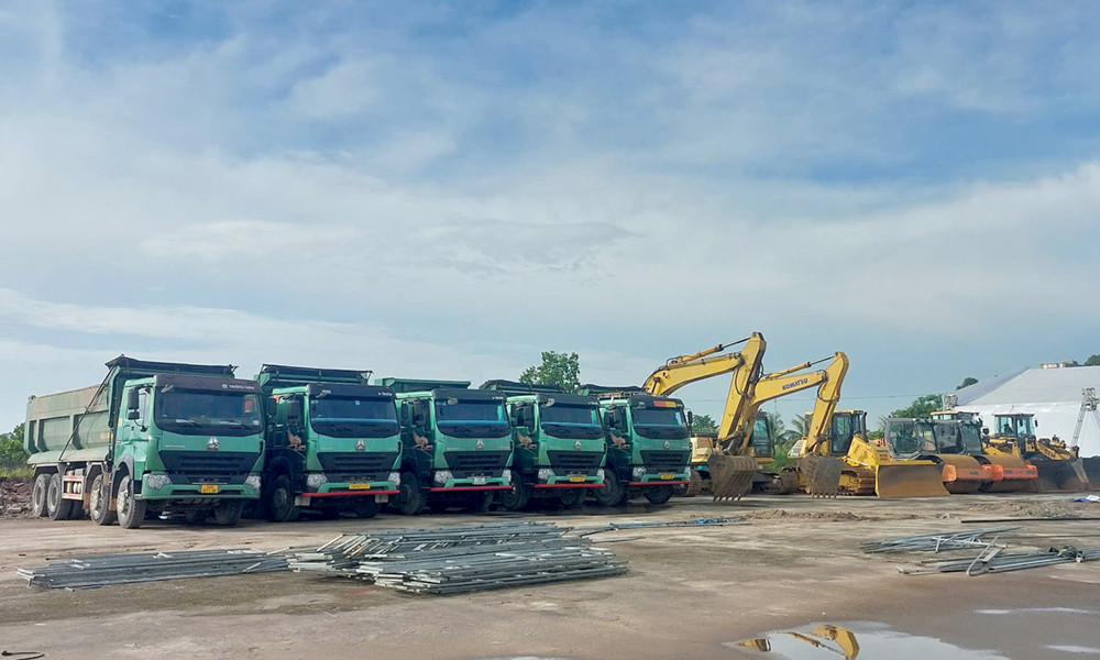 Khu vực thực hiện khởi công sân bay Gia Bình. Nguồn ảnh: Báo Bắc Ninh Khu vực thực hiện khởi công sân bay Gia Bình. Nguồn ảnh: Báo Bắc Ninh