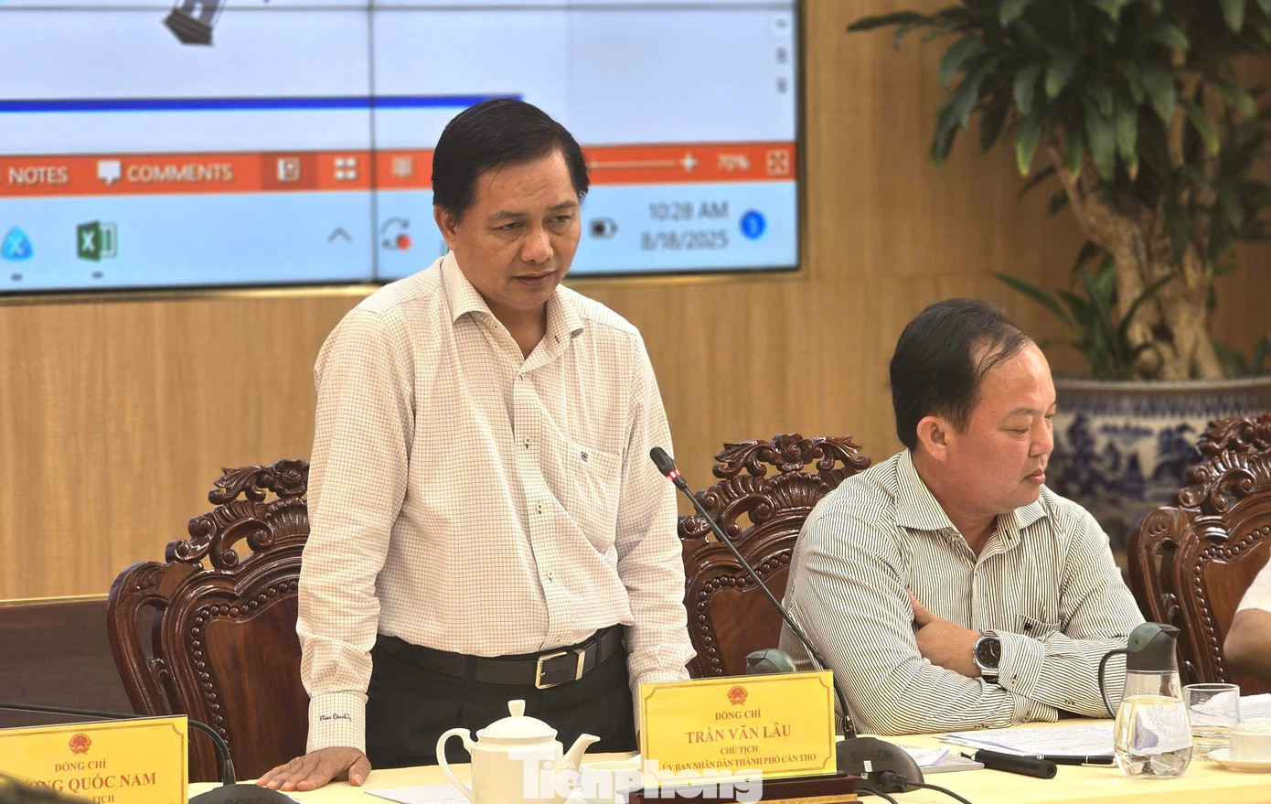 Chủ tịch UBND TP. Cần Thơ - Trần Văn Lâu. Ảnh: CK tp-lau.jpg