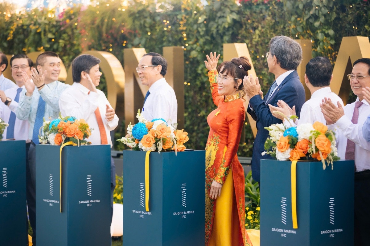 Tỷ phú Nguyễn Thị Phương Thảo: Saigon Marina IFC sẽ là điểm đến cho các định chế tài chính, tập đoàn công nghệ, logistics với hơn 10.000 chuyên gia làm việc hàng ngày