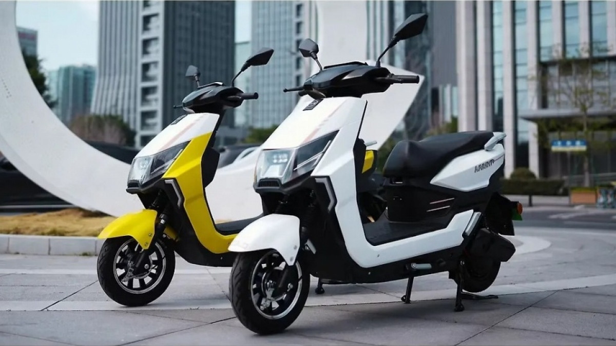 Xuất hiện xe máy điện là đối thủ của Honda Vision, trang bị pin LFP xịn sò, giá chỉ 18 triệu đồng