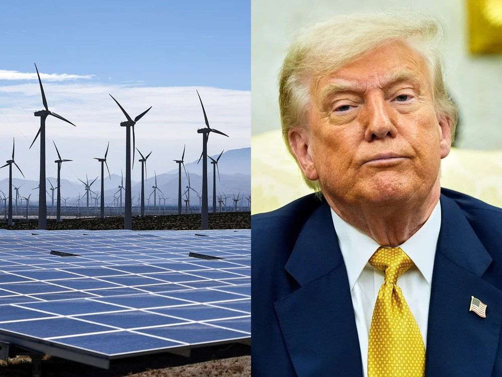 Ông Trump chặn mọi dự án điện mặt trời và điện gió, tuyên bố 'thời kỳ ngu ngốc ở Mỹ đã chấm dứt
