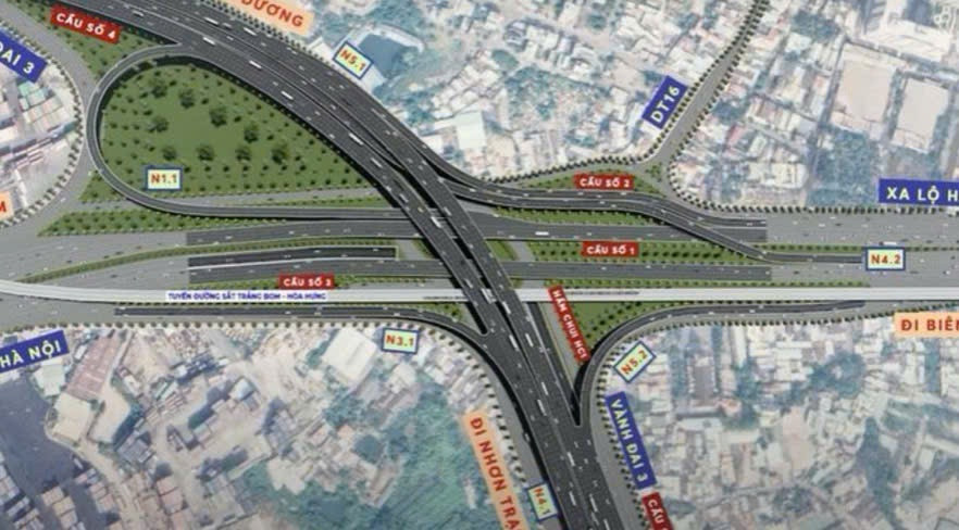 Đảo Kim Quy dự án được mong chờ nhất khi hoàn thành vành đai 3 và nút giao Tân Vạn vào cuối năm 2025