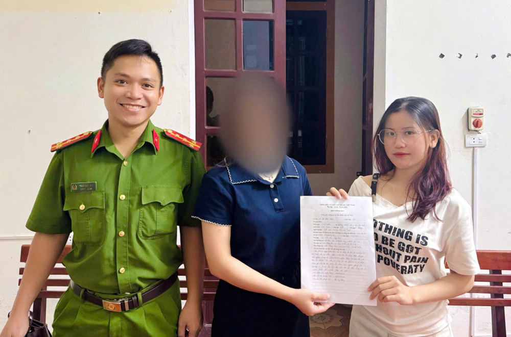 Chị T. nhận 2 tỷ đồng chuyển vào tài khoản liền đi trình báo, công an lập tức vào cuộc - ảnh 1