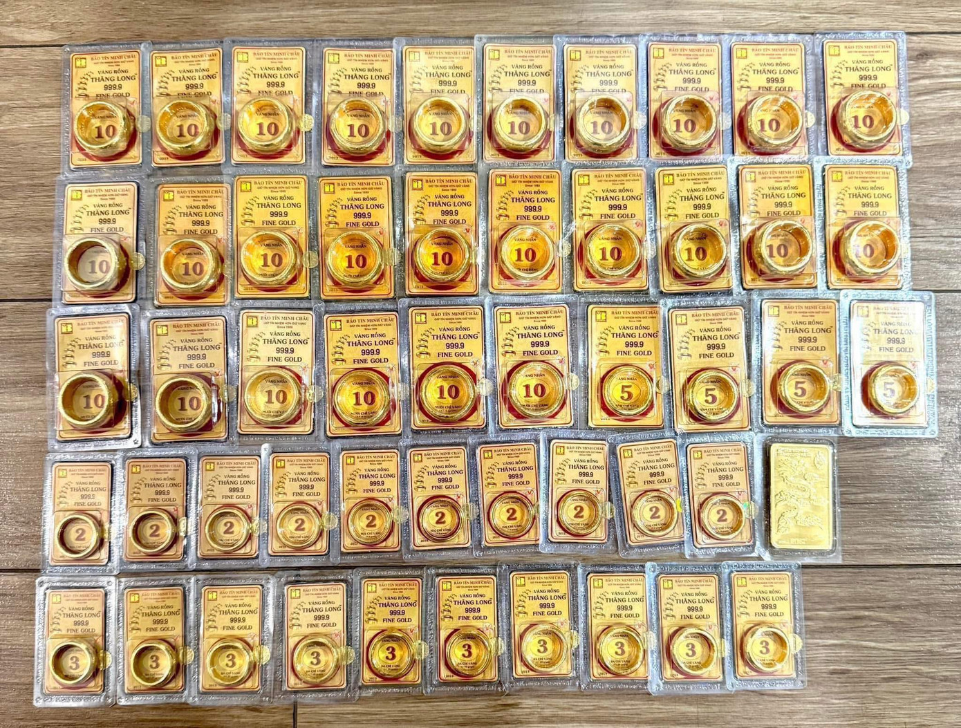 Giá vàng nhẫn và miếng SJC đều lập đỉnh mới. V2.jpg
