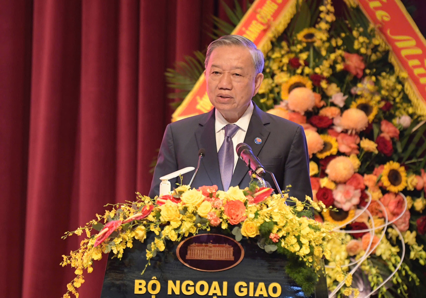 Tổng Bí thư Tô Lâm phát biểu tại lễ kỷ niệm. Ảnh: Như Ý img-9776.jpg