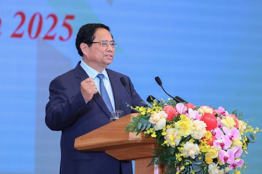Thủ tướng Phạm Minh Chính phát biểu. Ảnh: VGP 268ttg6.jpg