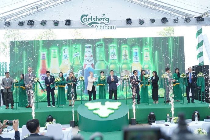 Chính thức khánh thành nhà máy bia lớn nhất châu Á của Carlsberg tại Việt Nam- Ảnh 1. Chính thức khánh thành nhà máy bia lớn nhất châu Á của Carlsberg tại Việt Nam- Ảnh 1.