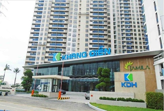 Công ty CP Đầu tư và Kinh doanh nhà Khang Điền có tổng nợ phải trả là 11.544 tỷ đồng, trong đó nợ vay chiếm khoảng 79%. 1-5796.jpg