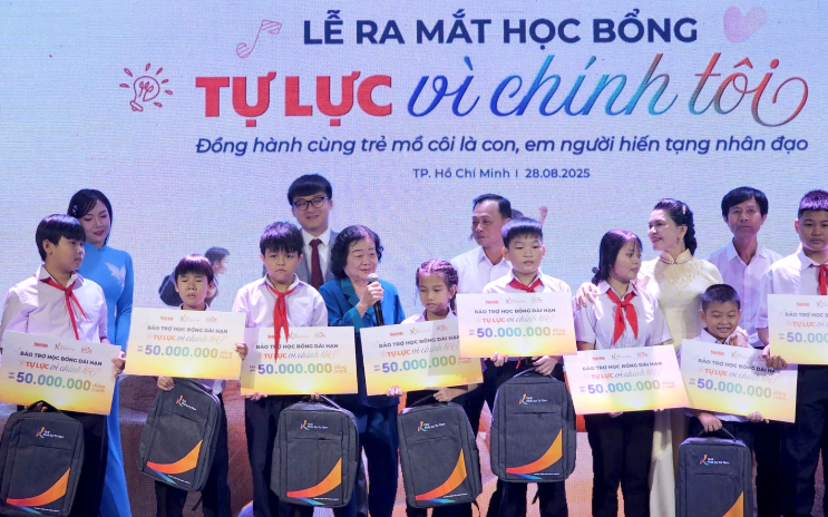 Ra mắt quỹ học bổng dành riêng cho con em có người thân hiến tạng nhân đạo - ảnh 1