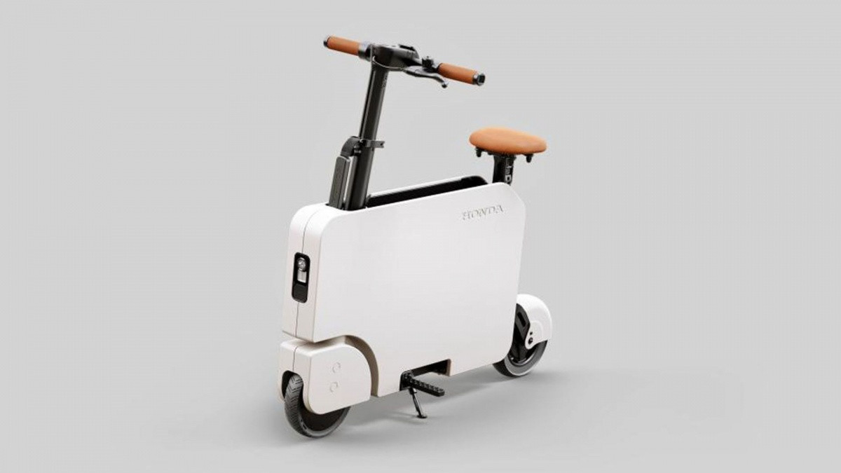 Mẫu xe điện mini có khả năng biến hình gây bão của Honda: Kích thước bằng một cái vali, giá chỉ 25 triệu đồng