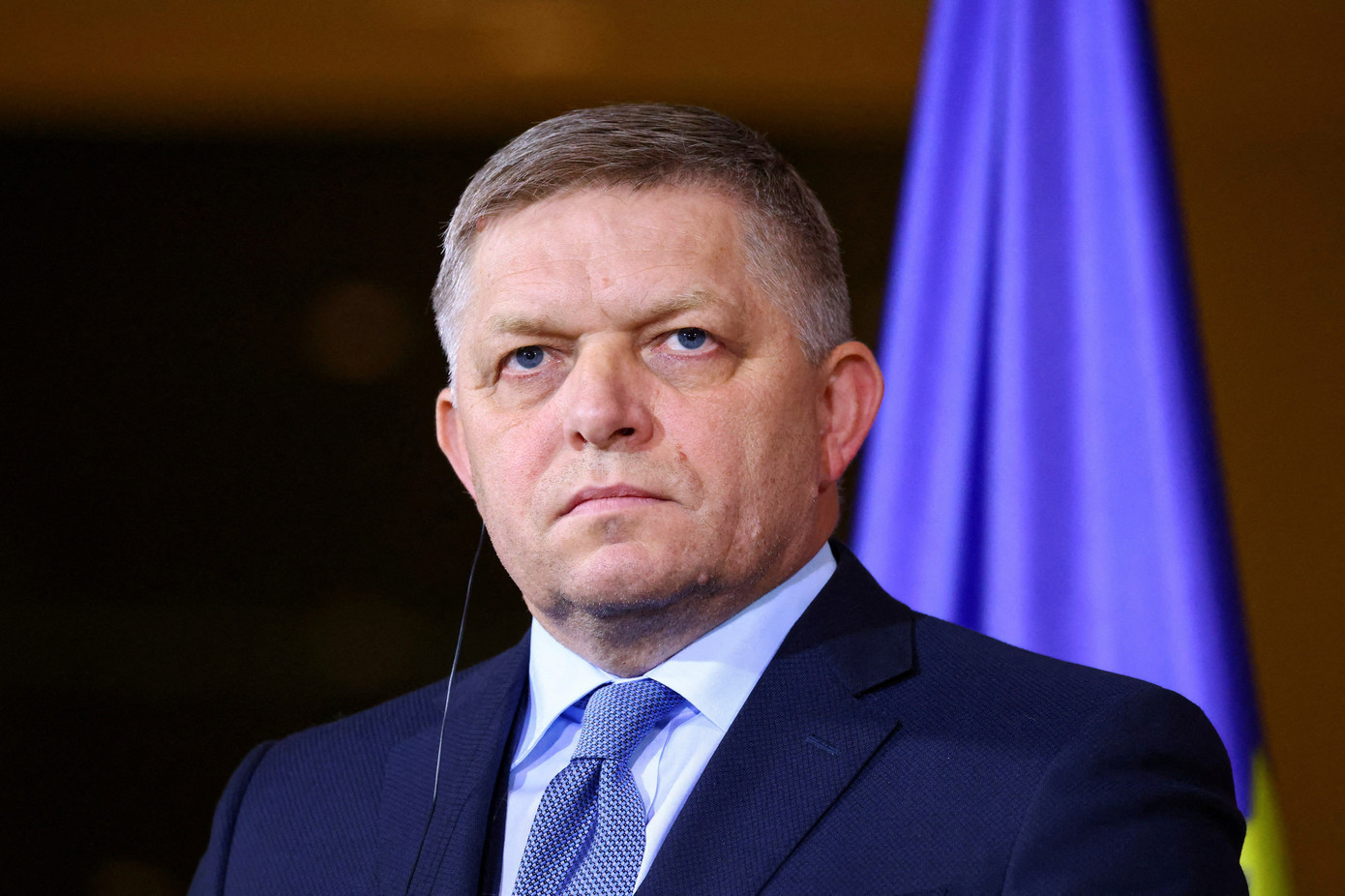 Thủ tướng Slovakia Robert Fico. (Ảnh: Reuters) h7vvx3pyvboidie7pe4h2derby.jpg
