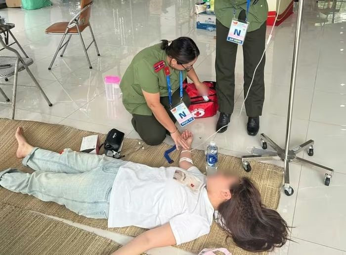 Hàng nghìn người đau đầu, ngất xỉu được hỗ trợ y tế trong dịp diễu binh, diễu hành kỷ niệm Quốc khánh 2/9 - ảnh 2