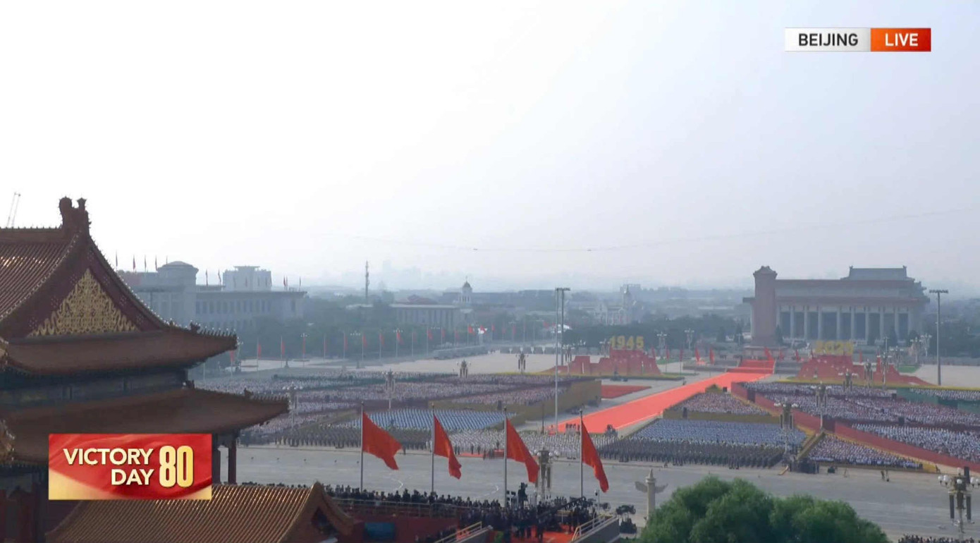 Quảng trường Thiên An Môn trước thềm Lễ kỷ niệm 80 năm chiến thắng phát xít tại Thủ đô Bắc Kinh (Trung Quốc) 1a6e6688-5e65-4f57-aedc-46ad23afa349.jpg
