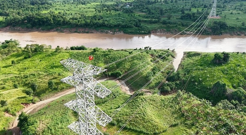 Thi công thần tốc, tập đoàn của bầu Hiển cán đích dự án 'huyết mạch' đưa điện từ Lào về Việt Nam sau 6 tháng