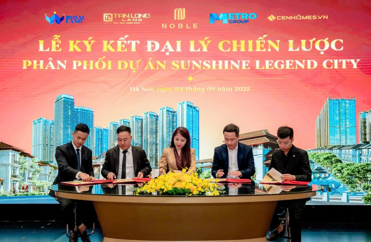 Đông đảo đại lý 'ra quân', Sunshine Legend City sẵn sàng định hình chuẩn sống mới phía Đông Hà Nội