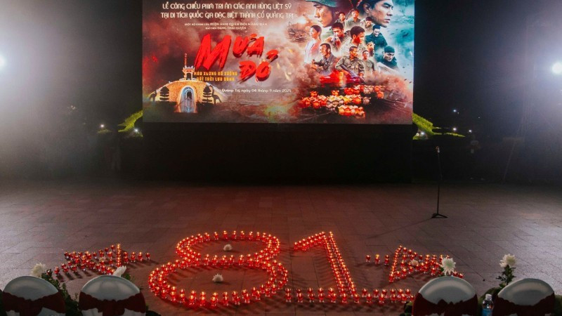'Mưa đỏ' thu gần 500 tỷ, một Di tích quốc gia đặc biệt đón lượng khách kỷ lục - ảnh 1
