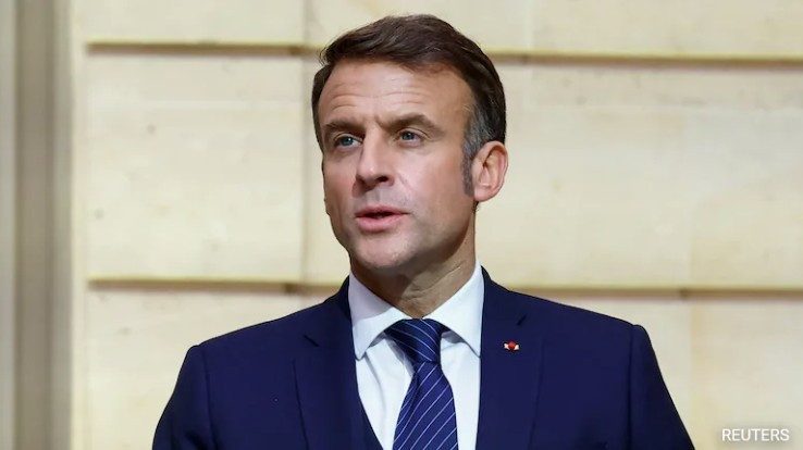 Tổng thống Pháp Emmanuel Macron. (Ảnh: Reuters) macron.jpg