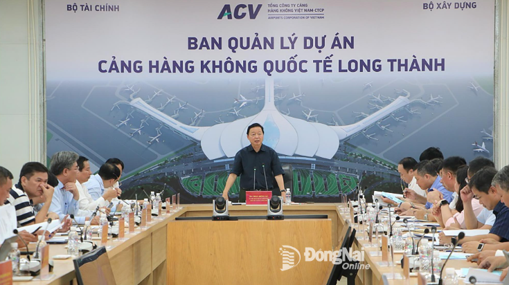 Kiểm tra đột xuất dự án sân bay Long Thành, Phó Thủ tướng ra chỉ đạo ‘nóng’- Ảnh 2. Kiểm tra đột xuất dự án sân bay Long Thành, Phó Thủ tướng ra chỉ đạo ‘nóng’- Ảnh 2.