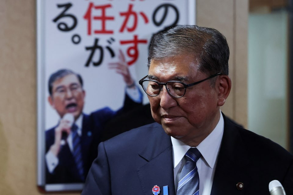 Thủ tướng Nhật Bản Shigeru Ishiba. (Ảnh: Reuters) lgs4utv6bzjwvfu6aft3zxr5uy.jpg