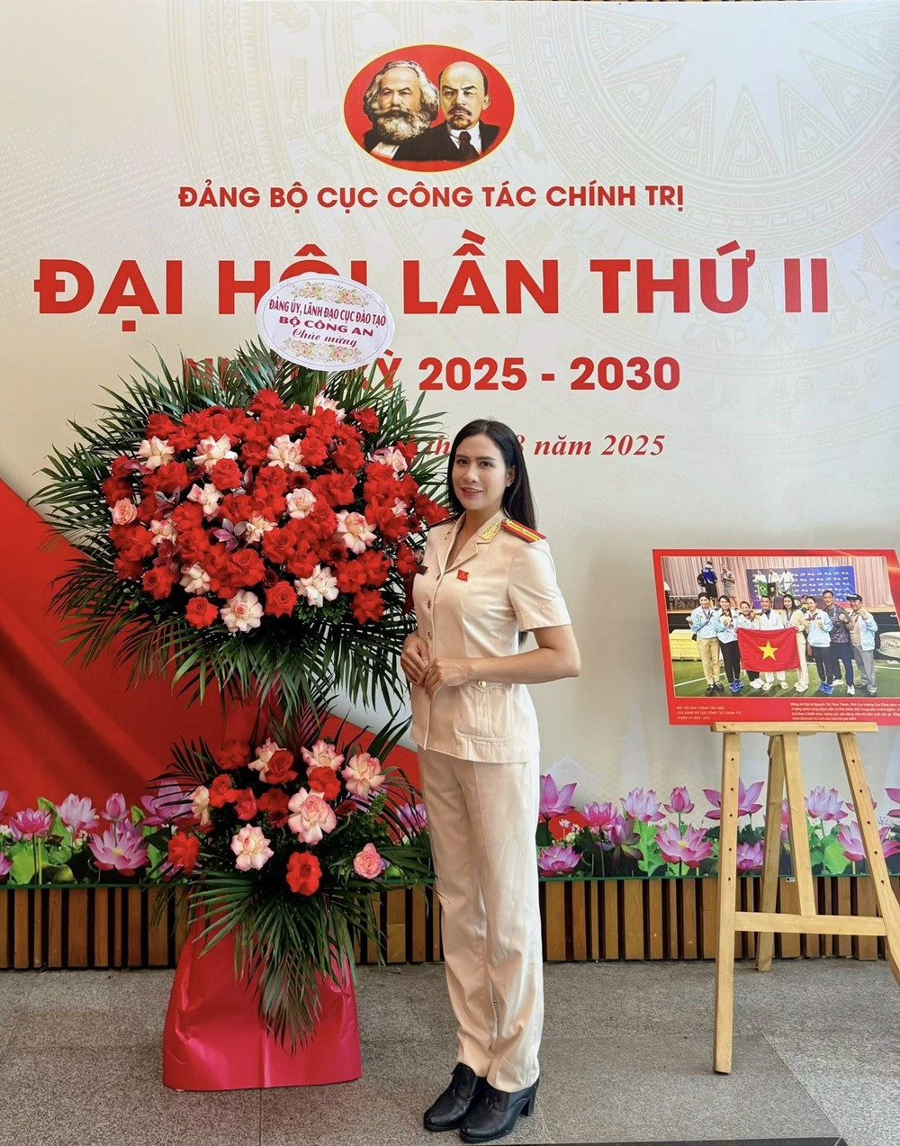 Nữ diễn viên bị cả nước ghét khi đóng cùng Phương Oanh trên VTV, là Thiếu tá Công an, vừa vinh dự nhận Huy chương Vàng - ảnh 3
