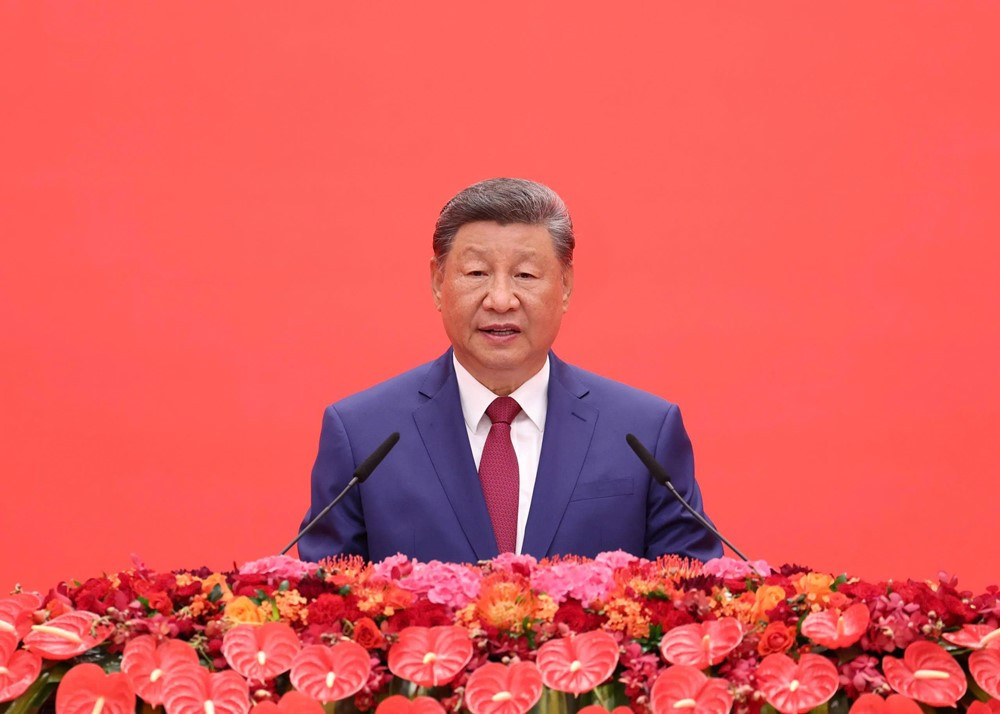 Chủ tịch Tập Cận Bình kêu gọi BRICS đoàn kết, thông điệp nhắm thẳng vào Mỹ giữa ‘bão thương chiến' - ảnh 1