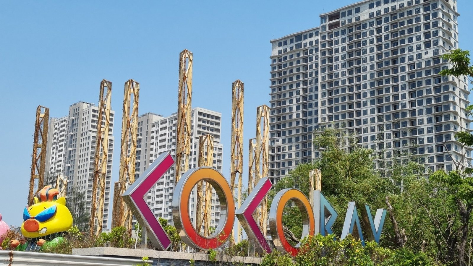 Hiện trang dự án Cocobay. Nguồn ảnh: Internet Hiện trang dự án Cocobay. Nguồn ảnh: Internet