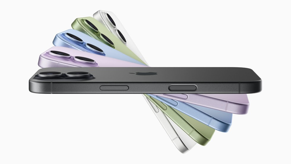 iPhone 17 có năm màu sắc tuyệt đẹp: đen, tím oải hương, xanh sương mù, xanh xám và trắng. 4.jpg