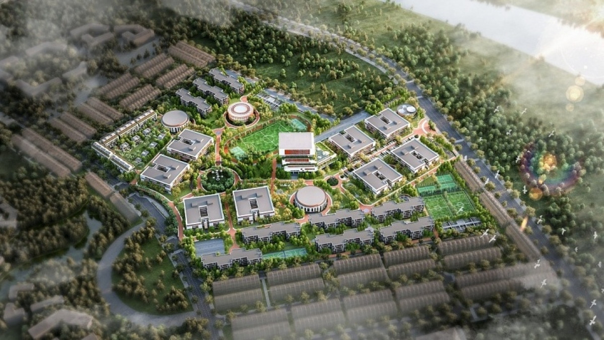 Tăng tốc triển khai tổ hợp giáo dục 84.000m2 của FPT, dự kiến cất nóc vào quý I/2026
