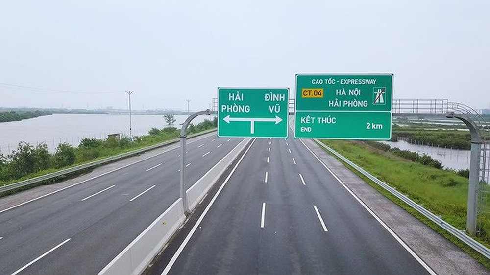 Từ ngày 15/9, 2 tuyến cao tốc cao tốc Hà Nội - Hải Phòng và Pháp Vân - Cầu Giẽ sẽ áp dụng cấp xe tải chạy làn 1. Nguồn ảnh: Báo Chính phủ