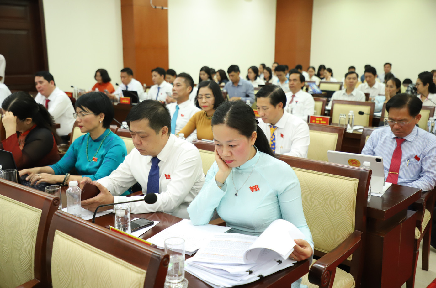 Sau sáp nhập, hợp nhất, nhiều cán bộ TPHCM được thành phố hỗ trợ các chính sách về chỗ ở, điều kiện đi lại để phù hợp bối cảnh mới. Ảnh: Ngô Tùng img-5874.jpg