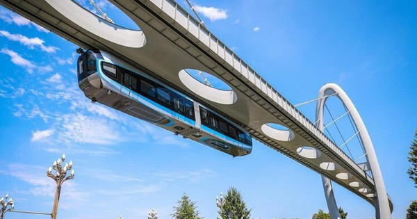 Hà Nội dự kiến có tàu điện 1 ray do liên doanh Tập đoàn Đèo Cả xây dựng Hà Nội dự kiến có tàu điện 1 ray do liên doanh Tập đoàn Đèo Cả xây dựng