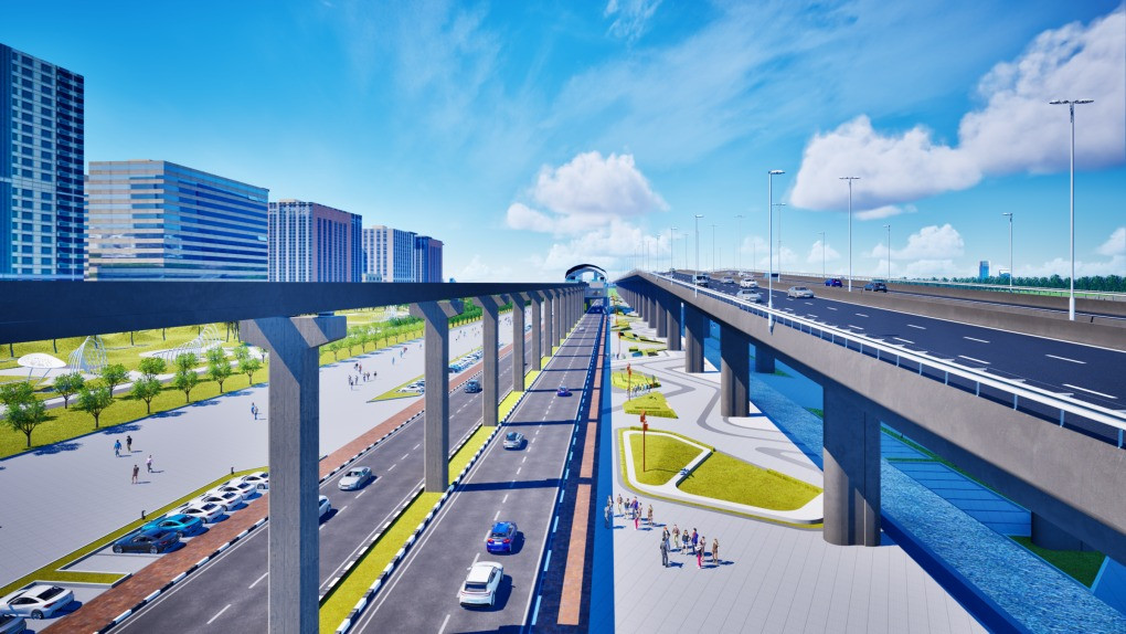 Hà Nội dự kiến có tàu điện 1 ray do liên doanh Tập đoàn Đèo Cả xây dựng- Ảnh 1. Hà Nội dự kiến có tàu điện 1 ray do liên doanh Tập đoàn Đèo Cả xây dựng- Ảnh 1.