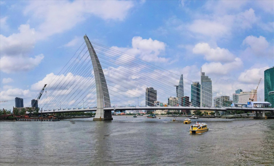 Cầu Thủ Thiêm 2. Nguồn ảnh: Báo Lao Động Cầu Thủ Thiêm 2. Nguồn ảnh: Báo Lao Động