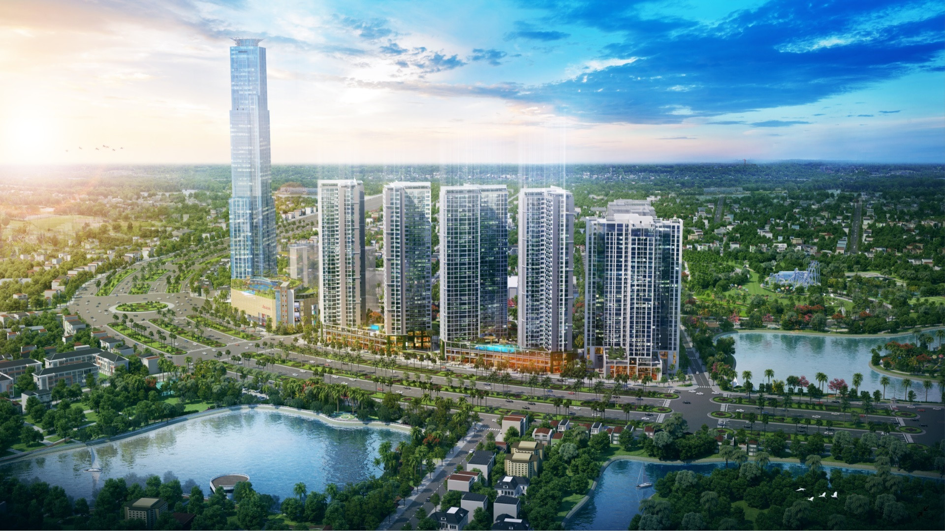 Toàn cảnh dự án Eco Green Sài Gòn. Nguồn ảnh: Internet