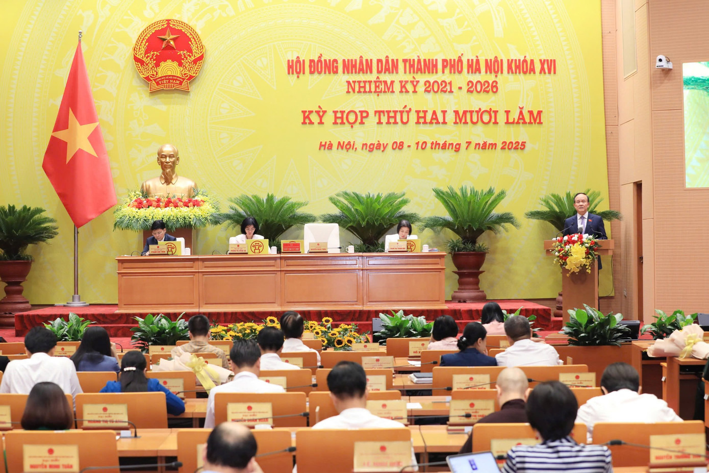 Kỳ họp thứ 25 HĐND thành phố Hà Nội diễn ra tháng 7/2025. z6790066472564-2e955c9839ad357b3836ce264284c298.jpg