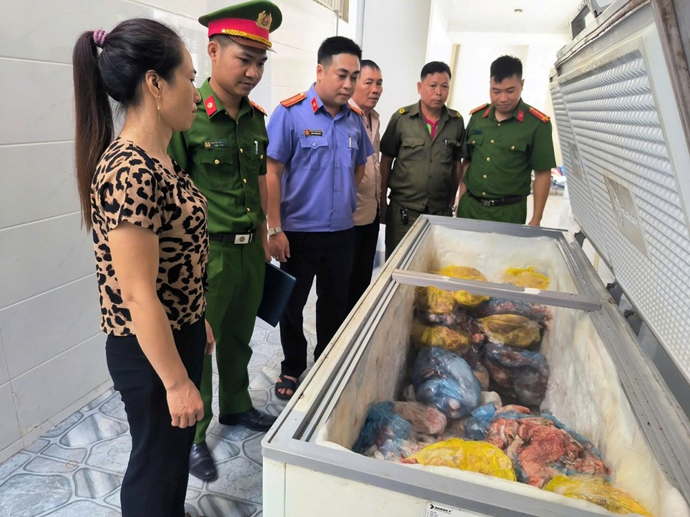 Khởi tố, khám xét chỗ người bán thịt lợn Nguyễn Thị Mai - ảnh 1