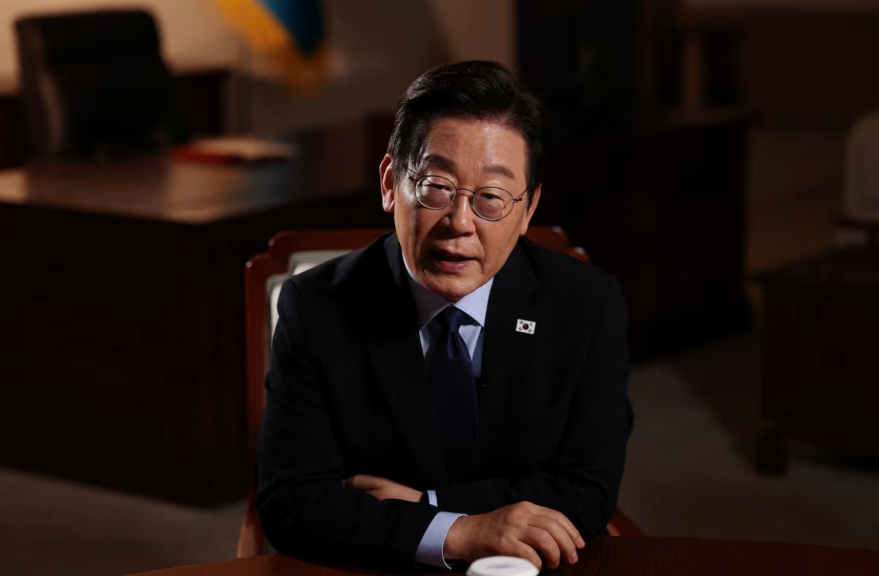 Tổng thống Hàn Quốc Lee Jae Myung. (Ảnh: Reuters) img-0206.jpg