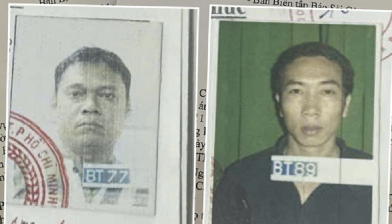 Truy nã Bùi Quốc Anh sinh năm 1984 và Nguyễn Hoàng Trọng sinh năm 1979