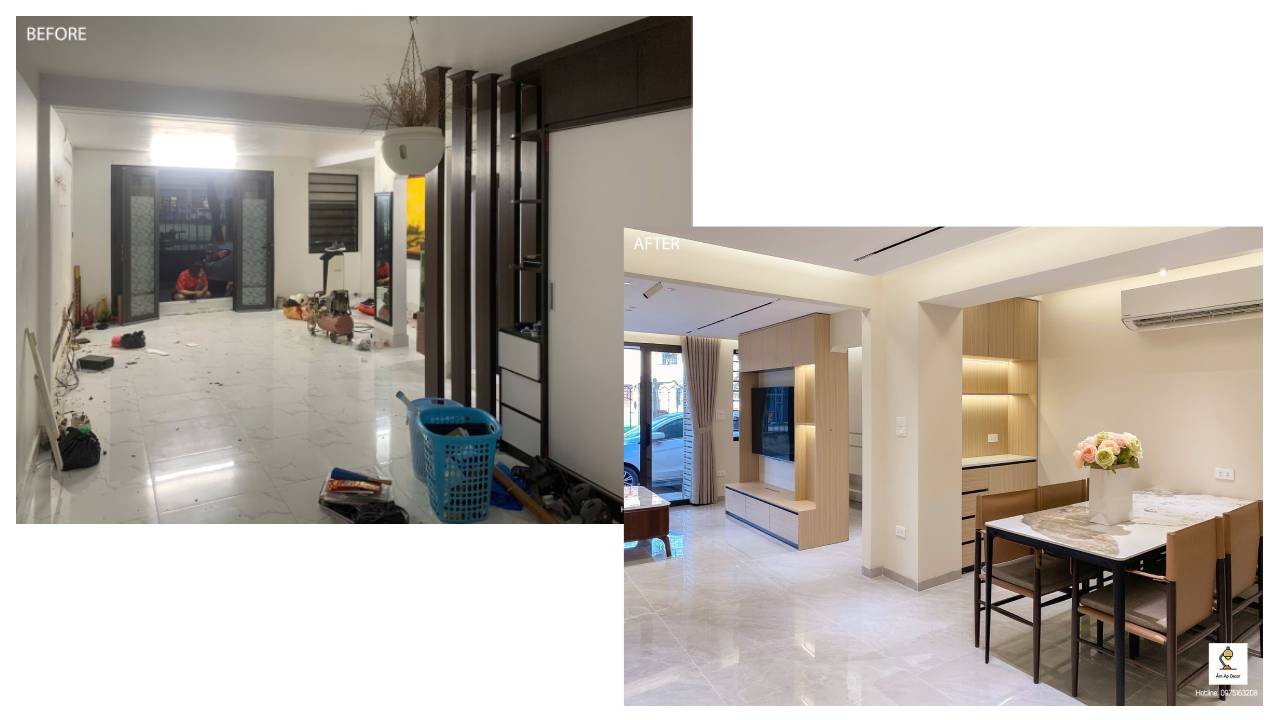 Hồi sinh căn hộ cũ 110m2 thành tổ ấm 3 phòng ngủ tiện nghi ấm cúng với 800 triệu đồng- Ảnh 1.