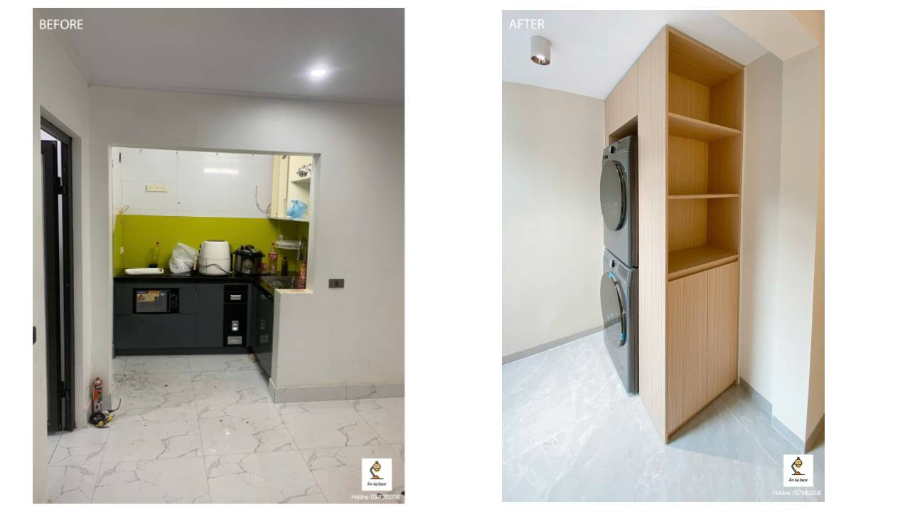 Hồi sinh căn hộ cũ 110m2 thành tổ ấm 3 phòng ngủ tiện nghi ấm cúng với 800 triệu đồng- Ảnh 5.