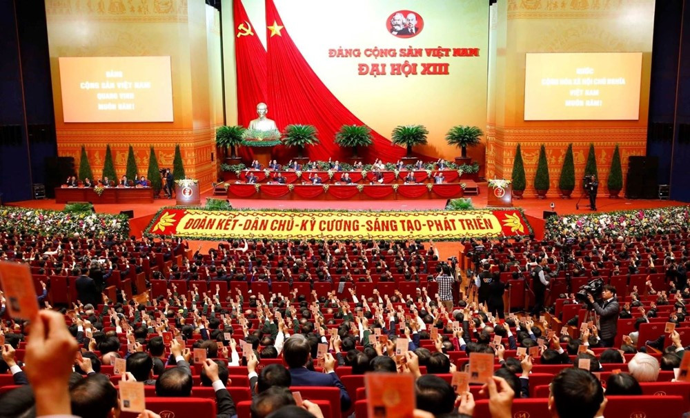 Huy động 5.000 nhân công cùng 14.000 tấn cốt thép, 34.000m2 đá, xây dựng nên Trung tâm Hội nghị lớn nhất Việt Nam - ảnh 4